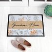 Personalised Botanical Pattern Indoor Doormat additional 3