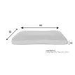 Scruffs Harvard Memory Foam Mattress in Pearl Grey additional 9
