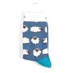 Men's Happy Sheep Navy Blue Socks additional 2
