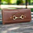 Lily Snaffle Purse in Dark Tan Natural Leather additional 7