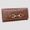 Lily Snaffle Purse in Dark Tan Natural Leather additional 1