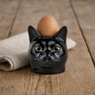 Quail Ceramics Lucky Black Cat Face Egg Cup additional 4