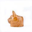 Quail Ceramics Vincent Ginger Cat Face Egg Cup additional 3