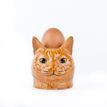 Quail Ceramics Vincent Ginger Cat Face Egg Cup additional 1