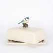 Quail Ceramics Blue Tit Butter Dish additional 2