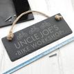 Personalised I Bloody Love My Bicycle Slate Hanging Sign additional 3