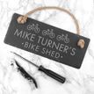 Personalised I Bloody Love My Bicycle Slate Hanging Sign additional 4
