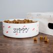 Personalised Name Orange Fishy Cat Bowl additional 1