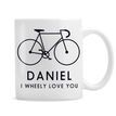 Personalised I Wheely Love You Bike Mug additional 1