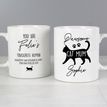 Personalised Pawsome Cat Mum Mug additional 3