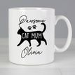 Personalised Pawsome Cat Mum Mug additional 1