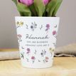Personalised Wild Flowers Plant Pot additional 2