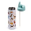 Reusable Insulated Flip Top Drinks Bottle 500ml - Feline Fine Cats additional 4