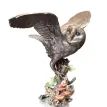Richard Cooper Barn Owl with Ivy Bronze Sculpture additional 1