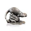 Richard Cooper Small Otter Bronze Sculpture additional 1