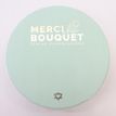 Merci Bouquet Round Spring Celebrations Yellow &amp; Greens Soap Flower Gift Box additional 4