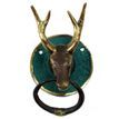 Stags Head Brass Door Knocker additional 1