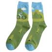 Mr Sparrow Mountain Biking Sky Socks additional 1