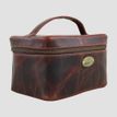 Grays Elford Handle Leather Wash Bag Brown additional 5