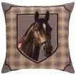 Hines of Oxford Pair of Horse Tapestry Cushions additional 2