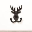 Rustic Stag Head Twin Wall Hook additional 1