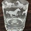 Elegance Galloping Horse Whisky Tumbler Glass additional 1