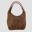 Grays Grace Slouchy Snaffle Leather Handbag in Hunter additional 1
