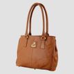 Grays Sadie Leather Handbag with Snaffle in Tan additional 3
