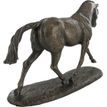 Trotting Warmblood Cold Cast Bronze Horse Sculpture by Harriet Glen additional 4