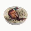 Handmade Concrete Pheasant Illustration Coaster additional 1