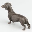 Dachshund Dog Standing Cold Cast Bronze Sculpture additional 4