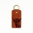 Selbrae House Leather Highland Cow Keyring additional 1