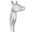 Silver Nickel Horse Head Detail Shoe Horn additional 5