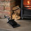 Silver Brushed Steel Crook Top Hearth Tidy Set additional 3