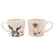 Meg Hawkins Set Of 2 Cups - Sheep &amp; Cow additional 5