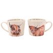 Meg Hawkins Set Of 2 Cups - Highland Cows additional 5