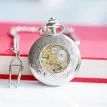 Roman Skeleton Pocket Watch – Handwriting Personalisation additional 4