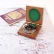 Personalised Compass in Timber Gift Box additional 2
