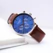 Architect Motivator Watch – Walnut Strap, Modern Personalised Text Engraving additional 6