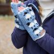 Pachamama Sheep Merino Wool Handwarmers Blue additional 1