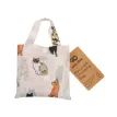 Eco Chic Beige Cats Foldable Shopping Bag additional 4