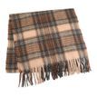Miss Sparrow Mia Tartan Scarf Brown additional 2