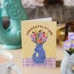Gluggle Jug Congratulations Greeting Card - Blue additional 2