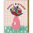 Gluggle Jug Happy Birthday Greeting Card - Pink additional 1