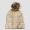 Grays Bobble Hat with Snaffle Beige additional 3