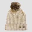 Grays Bobble Hat with Snaffle Beige additional 1