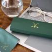 Golf Embossed Glasses Case &amp; Cloth additional 2