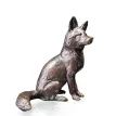 Richard Cooper Fox Sitting Bronze Sculpture additional 1