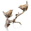 Richard Cooper Wren Pair Bronze Sculpture additional 1