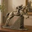 Harriet Glen Steeple Chaser Horse Bronze Sculpture additional 5